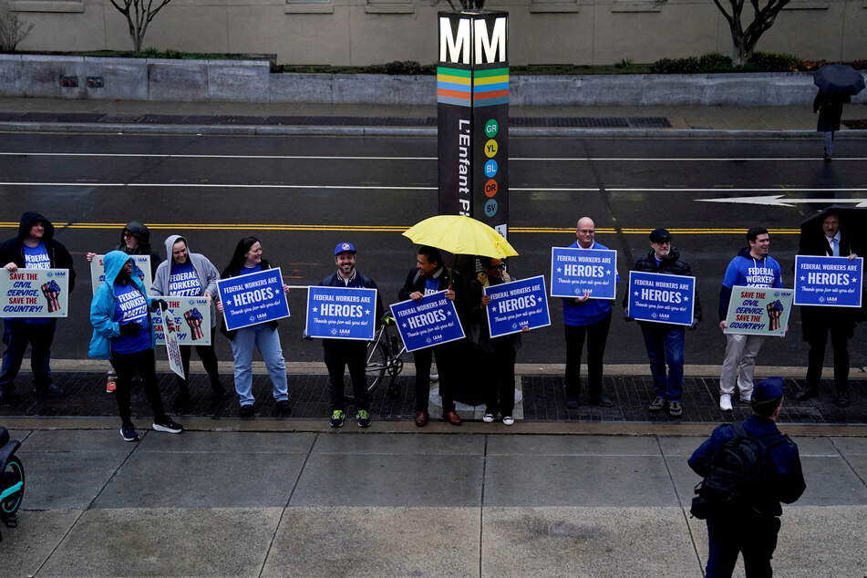 Unions take major action to stop mass firings during government shutdown