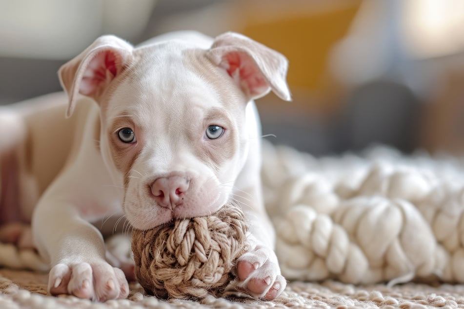 If your puppy engages in paper eating behavior, they may simply be teething.