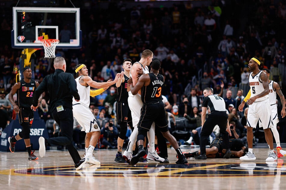 Jimmy Butler said there's no lingering bad blood between the Miami Heat and Denver Nuggets after their fiery clash in the NBA 2021-22 season.