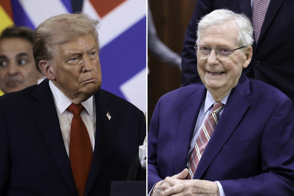 Mitch McConnell breaks with Trump in public rebuke of attacks on NATO