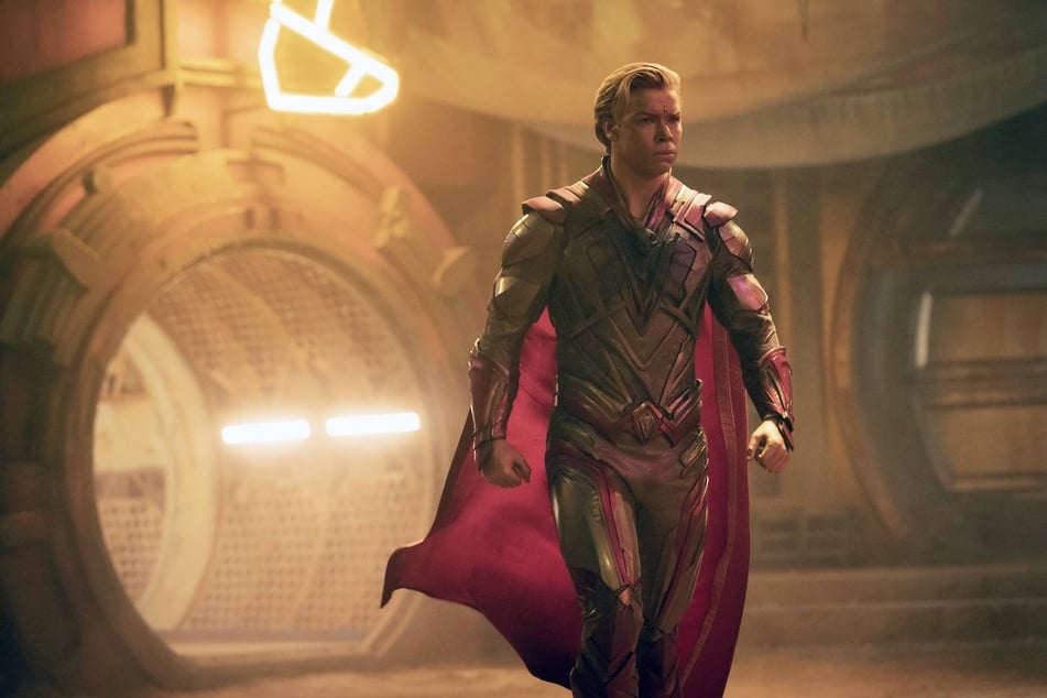 Will Poulter plays the terrifying villain Adam Warlock in the third Guardians of the Galaxy movie.