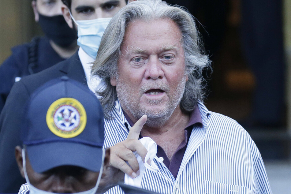 Steve Bannon, former chief strategist for Donald Trump, is suspected of having advance knowledge of the January 6 riot.