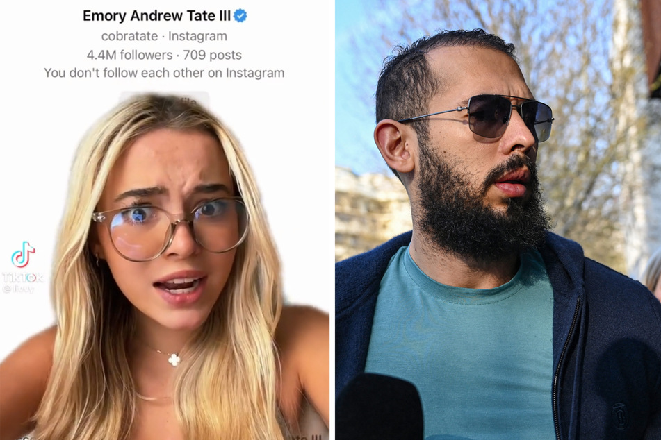 Olivia Dunne has revealed Andrew Tate slid into her DMs last year.