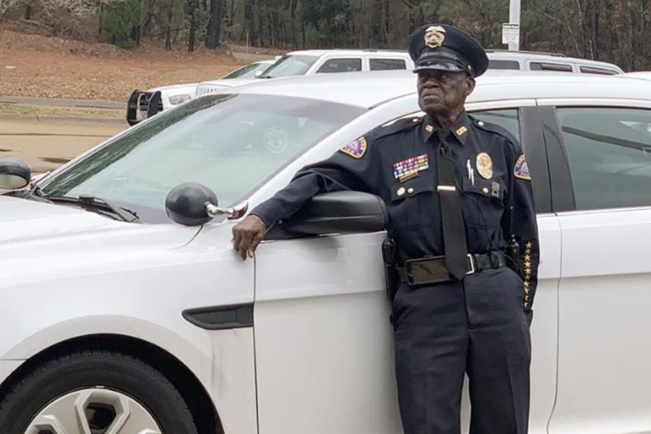 Resisting a rest: This cop is still walking his beat at 91!