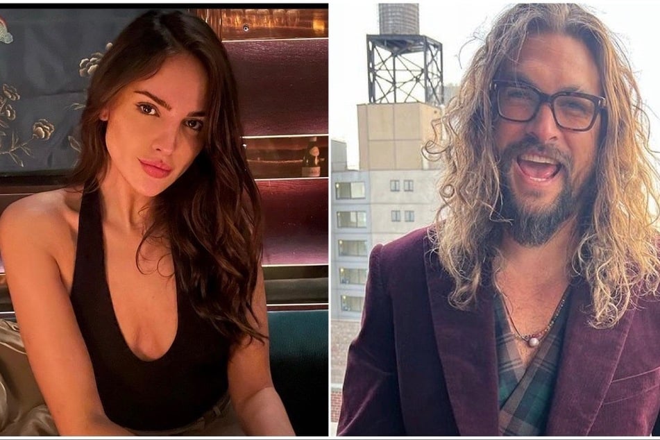 Jason Momoa (r.) has reportedly entered into a new romance with his Fast & Furious costar Eiza González (l.).