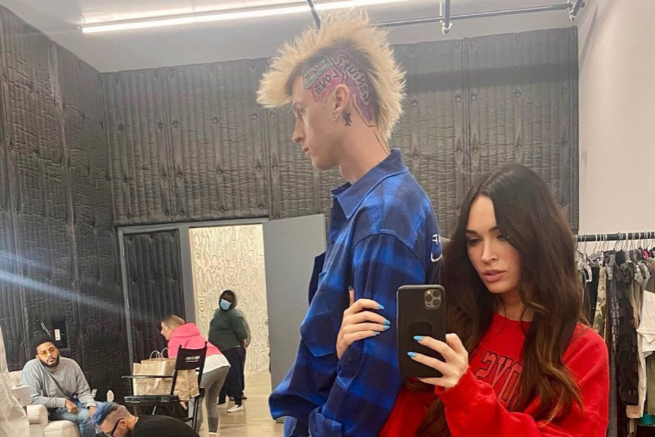 Machine Gun Kelly has dark Valentine's tribute for Megan Fox: "I wear your blood around my neck"