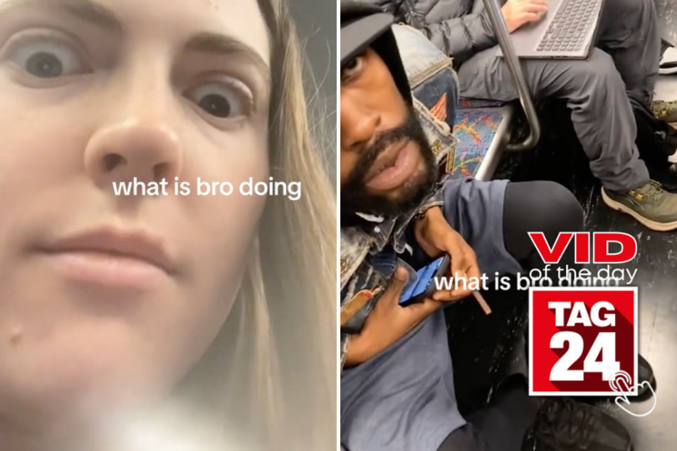 Viral Video of the Day for May 18, 2024: Girl catches man staring directly at her on subway!