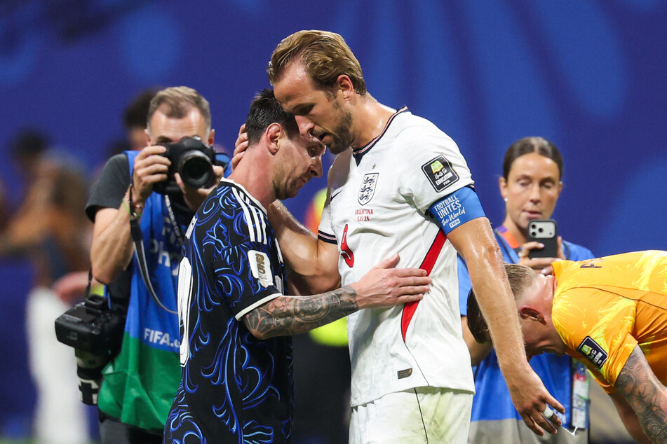 England Captain Harry Kane expressed how "gutted" he and his team are after being defeated by Argentina on Wednesday.