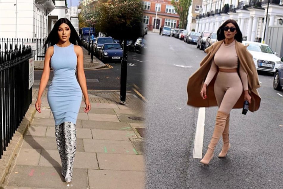 Instagram model spends a fortune to look like Kim Kardashian
