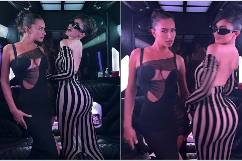 Kylie Jenner lives that limo life at the "after after" party
