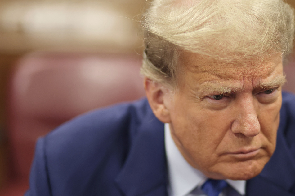 Trump strains on New York courtroom leash: "An assault on America!"