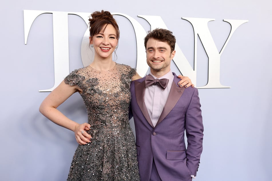 Erin Darke (l.) and Daniel Radcliffe became parents to a son in April 2023.