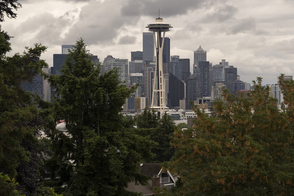 The 605-foot Space Needle is one of Seattle’s most iconic landmarks.