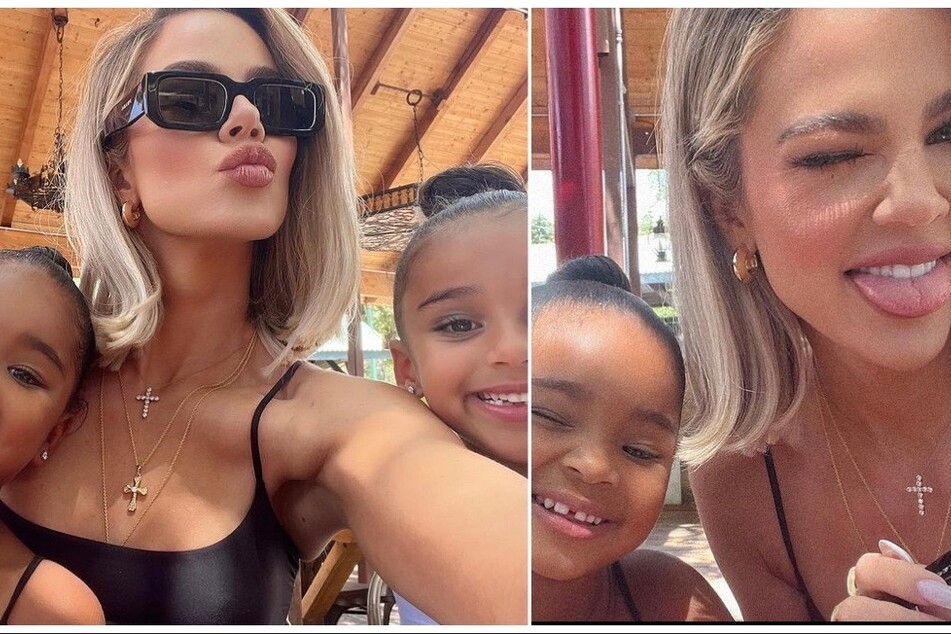 Khloé Kardashian caught flack from fans after she was seen with her ex Tristan Thompson and their daughter True on Father's Day.