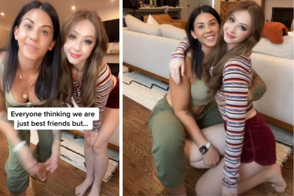 The two pretty women revealed a secret that most of their followers definitely didn't expect.