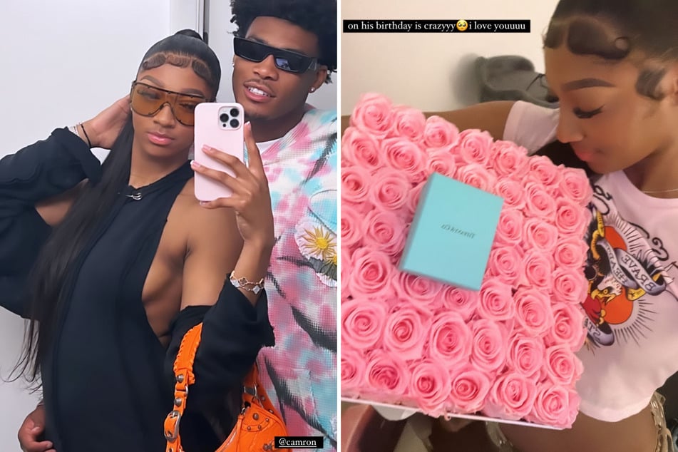 There is no denying that LSU basketball star Angel Reese loves her fellow hooper boyfriend Cam'Ron Fletcher after going viral on Tuesday with a 2-word message.