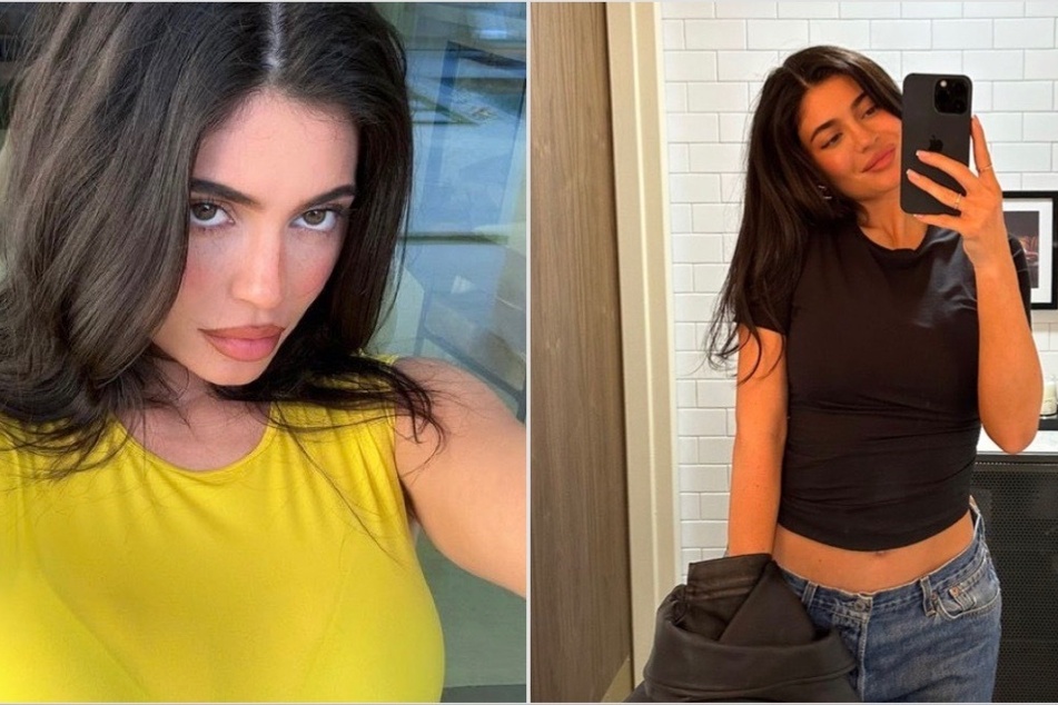 Kylie Jenner flaunts curves in nude dress after NYFW takeover