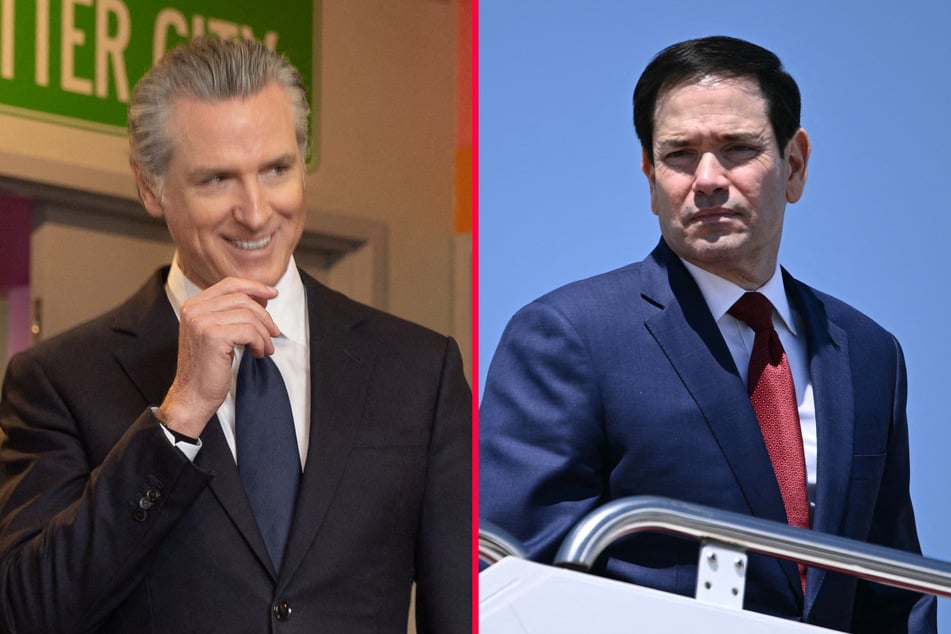 Newsom slams Marco Rubio for cosplaying as Maduro on Air Force One