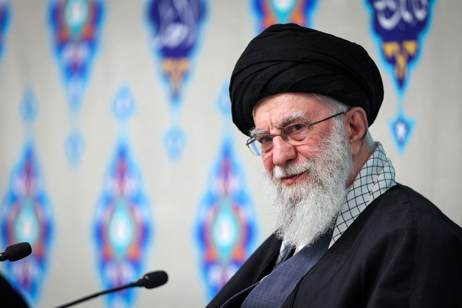 An image provided by the office of Iran's Supreme Leader Ayatollah Ali Khamenei shows him during a religious gathering in Tehran on February 19, 2026, on the first day of the Muslim holy month of Ramadan.