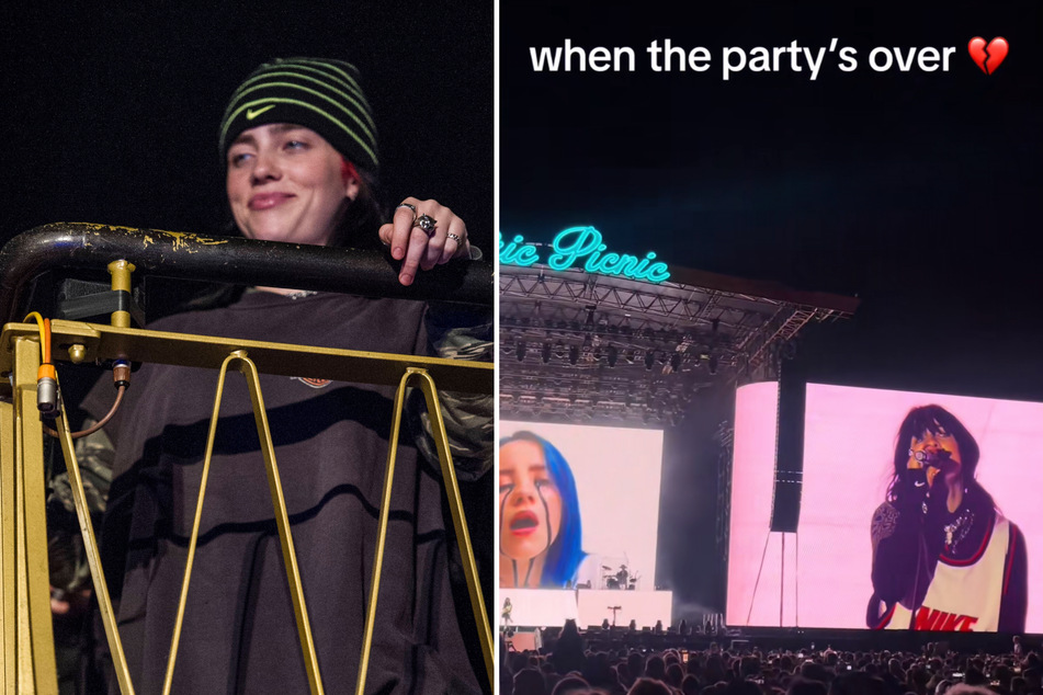 Billie Eilish powers through epic performance after telling fans she was "really sick"