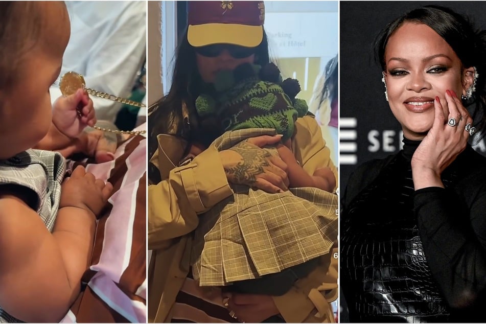 Rihanna drops rare glimpse of baby Rocki Irish at latest photoshoot!