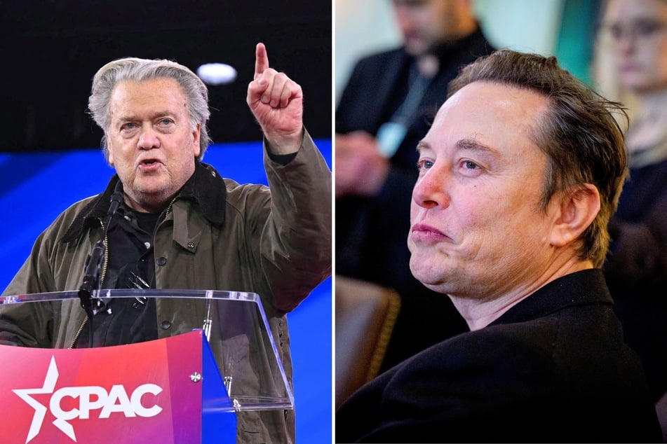 Elon Musk predicts Steve Bannon will go back to prison "for a long time" in renewed feud