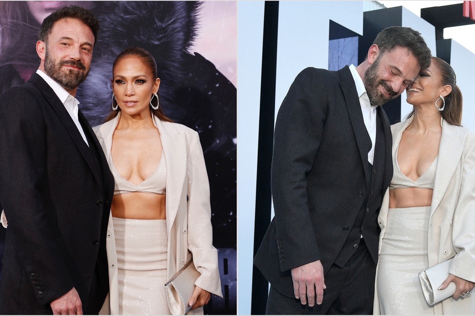 Jennifer Lopez and Ben Affleck display cute PDA after tense red carpet moment