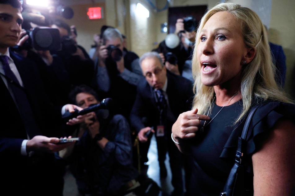 Georgia Representative Marjorie Taylor Greene says she will take no blame if her effort to oust the House speaker loses the GOP their majority.