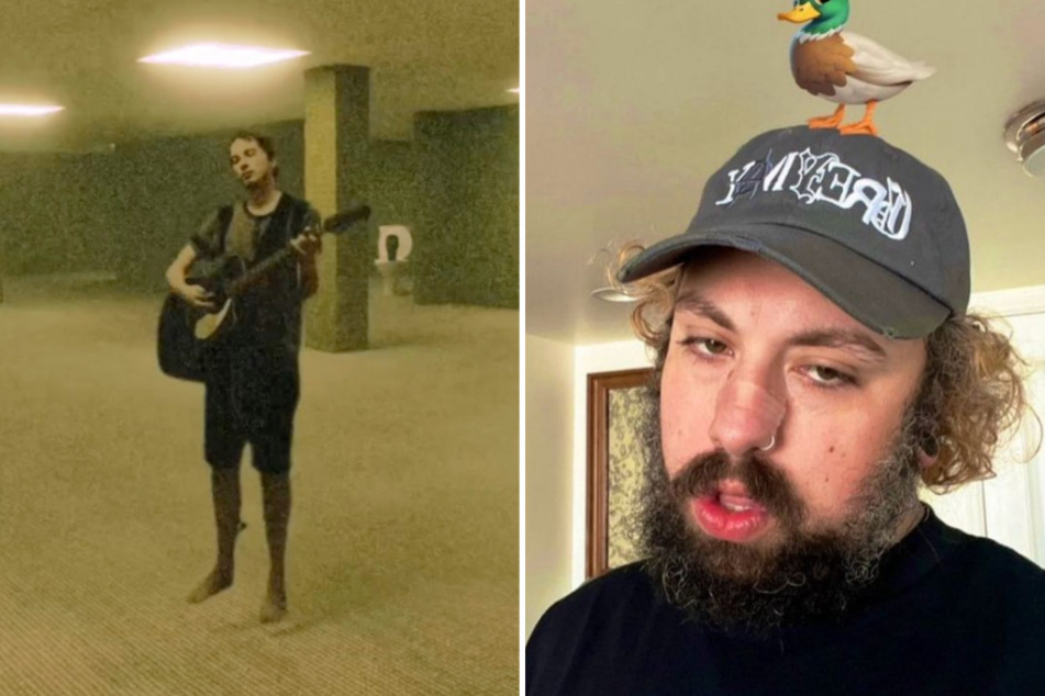 Billy Cobb's (l) newest EP Acedia will be released on Friday along with DUCKBOY's newest EP, existential hymns for the average sigma (vol. 9)!