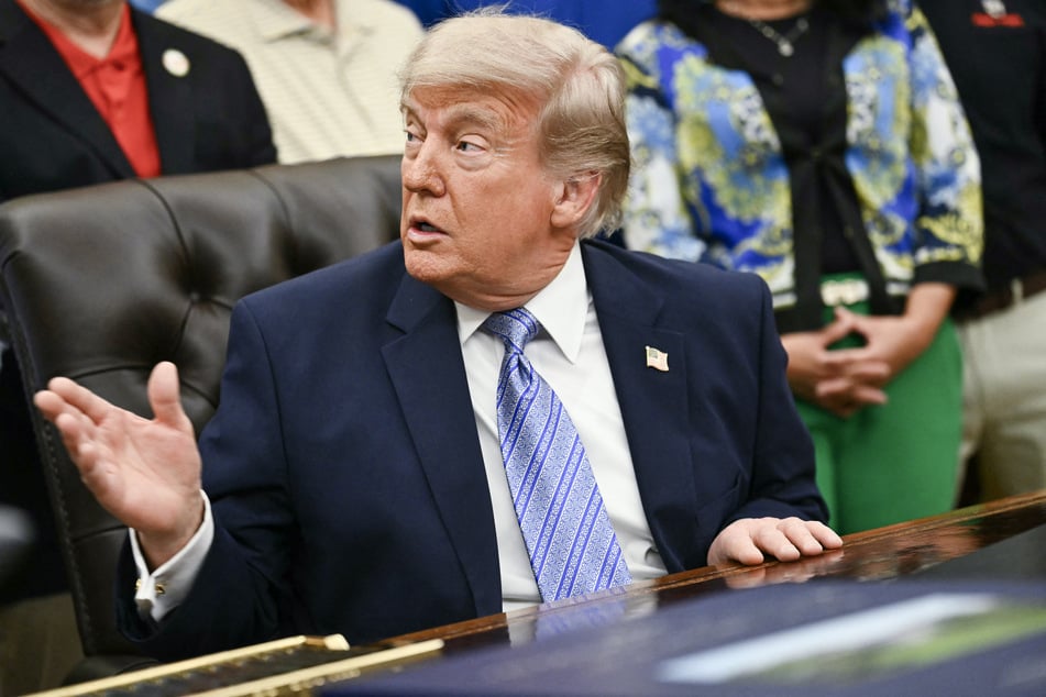 President Donald Trump said Thursday he was sending 5,000 troops to Poland, after Washington said an earlier planned deployment had been called off amid pressure on Europe to fend for itself.