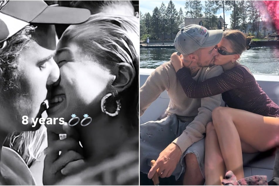 Hailey Bieber shares sweet IG post celebrating 8-year anniversary of Justin Bieber popping the question!