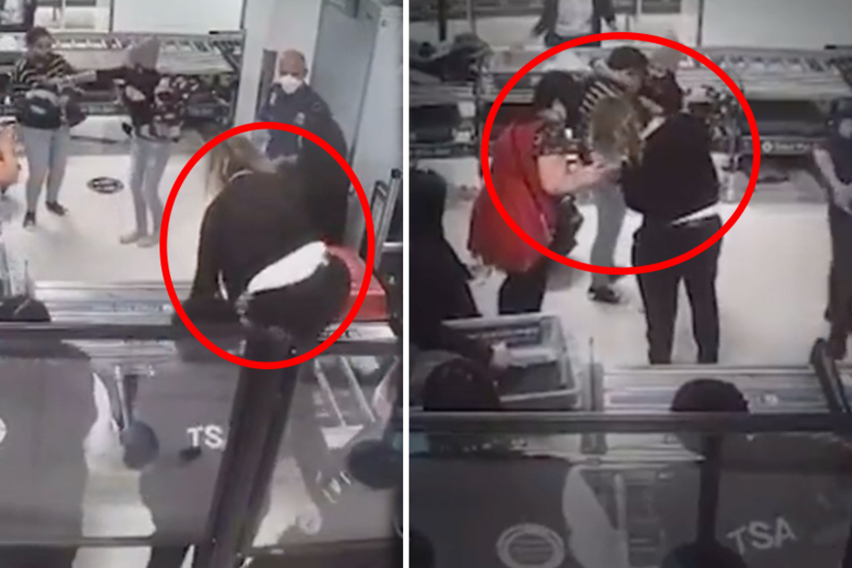 Christmas miracle: TSA agent jumps conveyor belt to save an infant's life