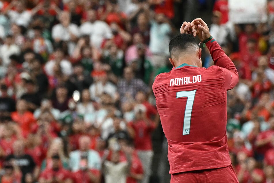 Cristiano Ronaldo becomes the first man in history to score at six World Cups!