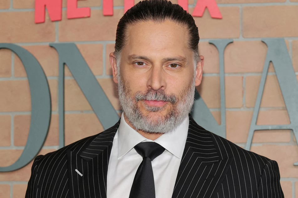 Joe Manganiello attends Netflix's Nonnas World Premiere at The Plaza Hotel on April 30. The actor recently revealed the massive dragon tattoo he got to cover up his surgery scars.