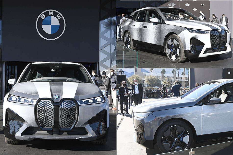 BMW asked the question, "what if your car was a chameleon," and answered with the BMW iX M60.
