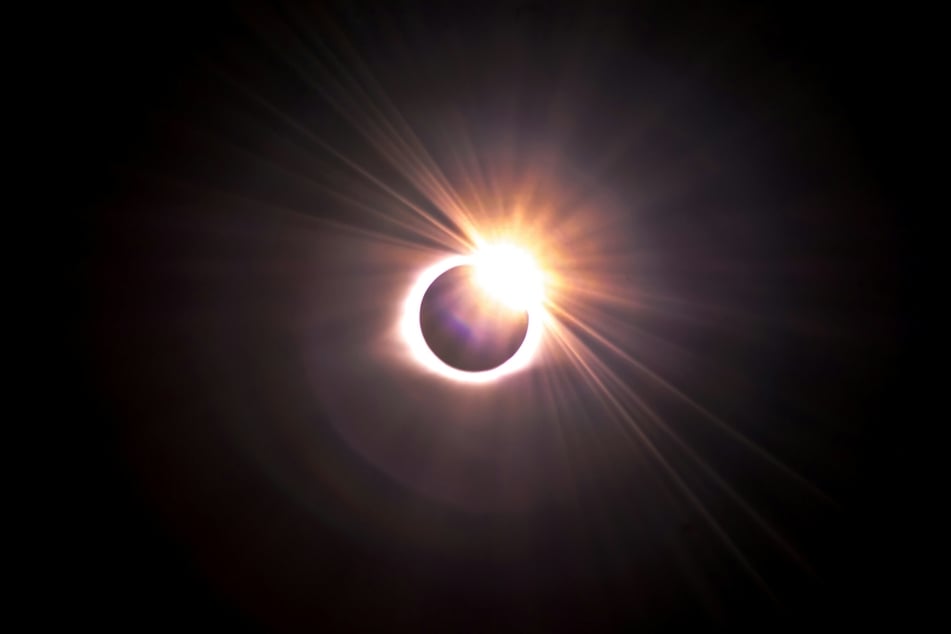 A total solar eclipse plunged western Iceland into complete darkness Wednesday, though heavy cloud cover and rain blocked the sight of the sun disappearing behind the moon (Stock image).