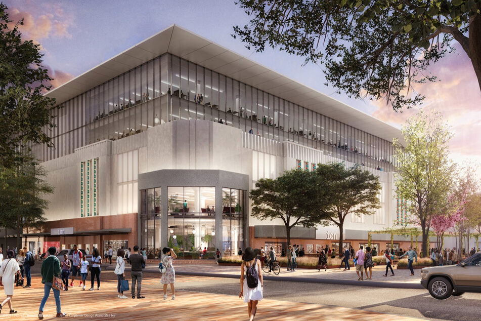 The Ion tech hub is currently being developed in the heart of Houston's Third Ward, a historically Black neighborhood.