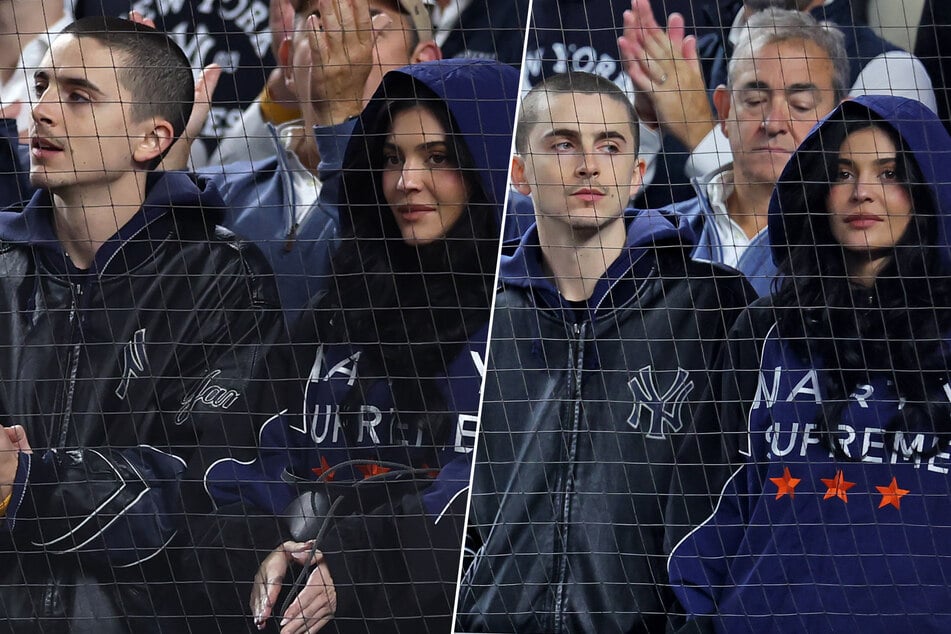 Kylie Jenner reps Timothée Chalamet's new movie as they enjoy Yankees date night