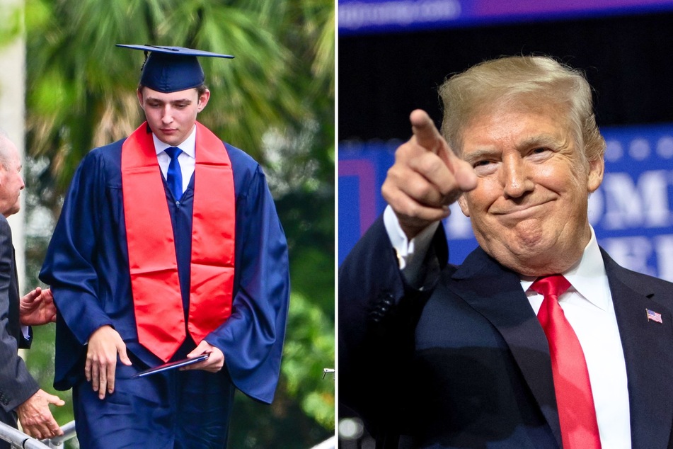 Trump drops big hint about where Barron will go to college