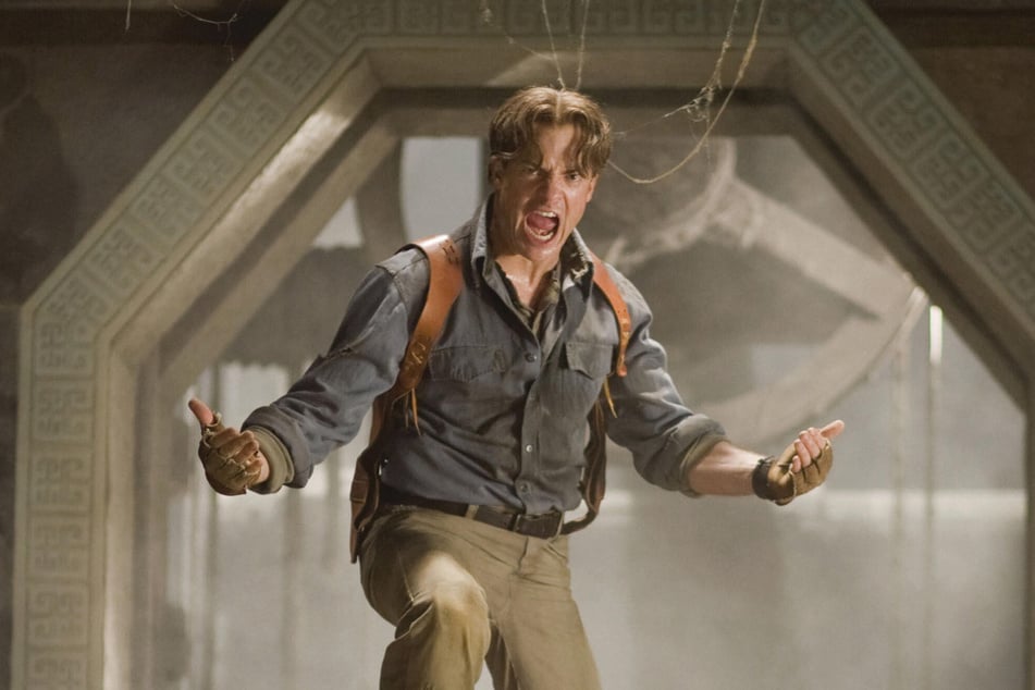 Fraser in the third part of the series – The Mummy: The Tomb of the Dragon Emperor.