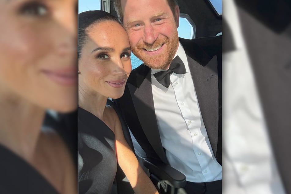 Prince Harry (r.) and Meghan Markle attended an event hosted by their friend David Foster in Canada in August 2026.
