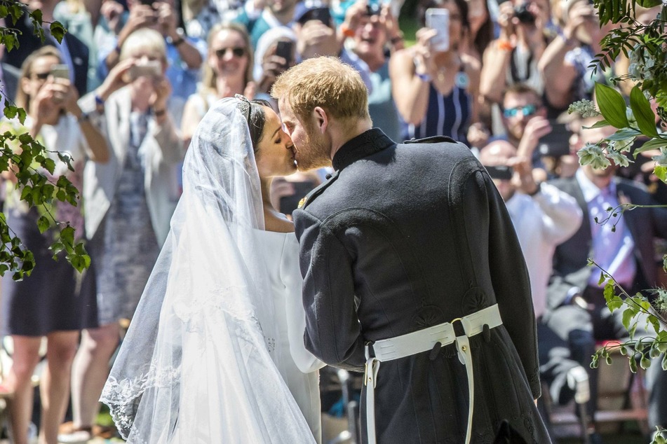 Meghan told Oprah she and Harry got married privately three days before the public ceremony.