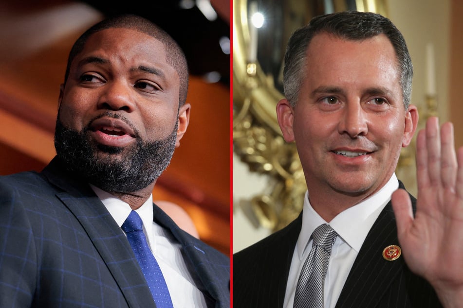 Republican Byron Donalds (l) and Democrat David Jolly are currently favored to win their parties' nomination in the Florida gubernatorial race.