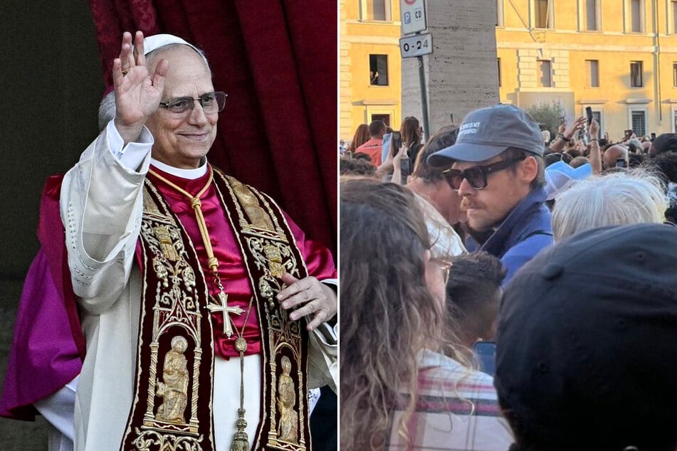Harry Styles goes viral after being spotted at Pope Leo XIV's Vatican debut!