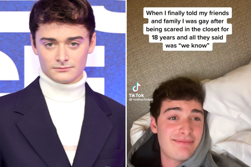 Noah Schnapp has just come out in true Gen-Z fashion
