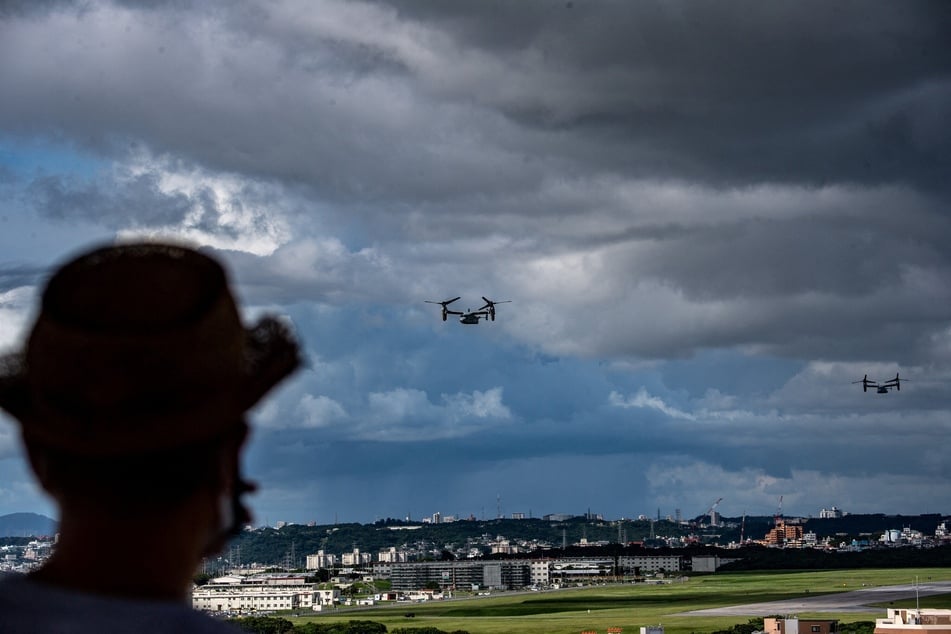 Residents of Okinawa have long complained about the burdensome presence of US troops in the area.