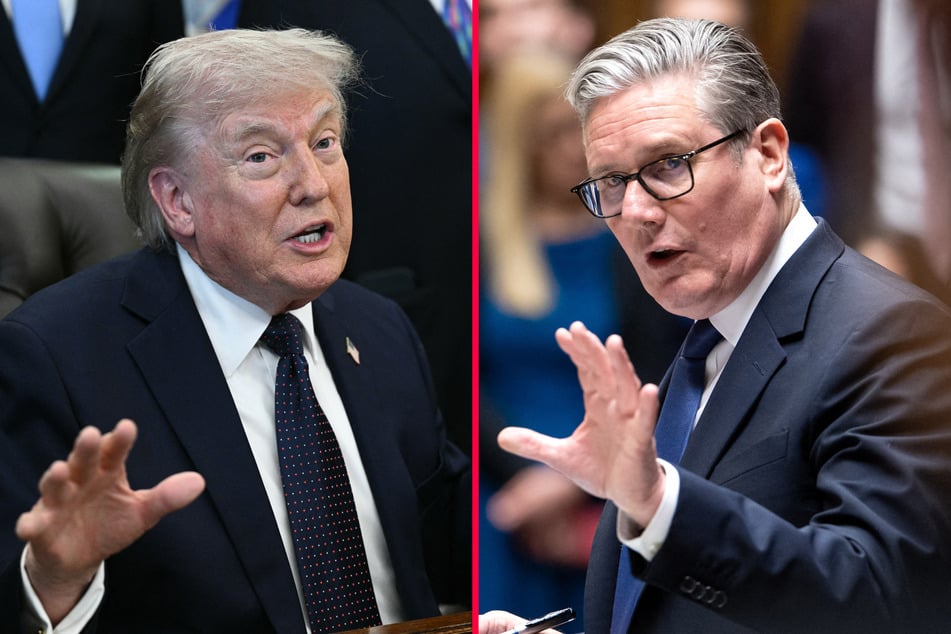 Trump threatens UK's Starmer with "big tariff" ahead of King Charles visit