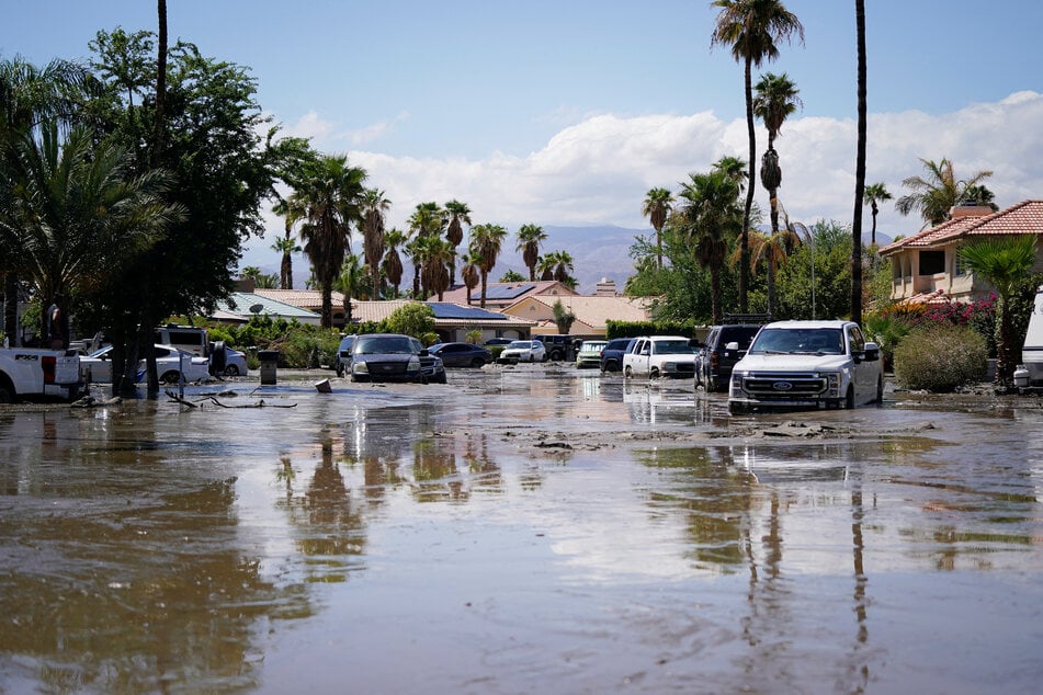 California cleans up after record rainfall from Tropical Storm Hilary