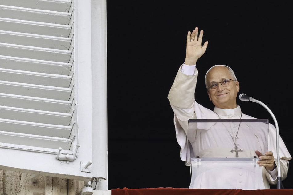 Pope Leo addresses crowd at Vatican in first major public appearance since cancer surgery