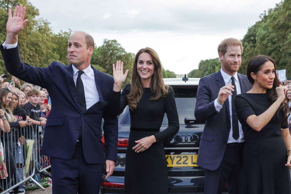 Prince Harry gives emotional tribute to Queen Elizabeth after paying respects with Meghan Markle